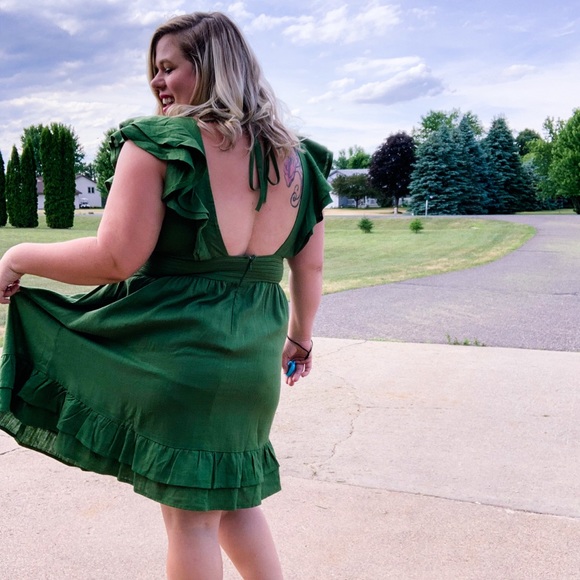 NWT Kiwi Ruffles Dress 1XL - Picture 3 of 9